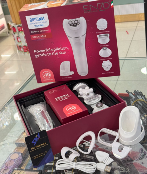 جهاز إزالة الشعر الايطالي Enzo 5 in 1✨